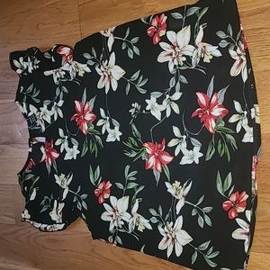 Women's Floral Blouse XS